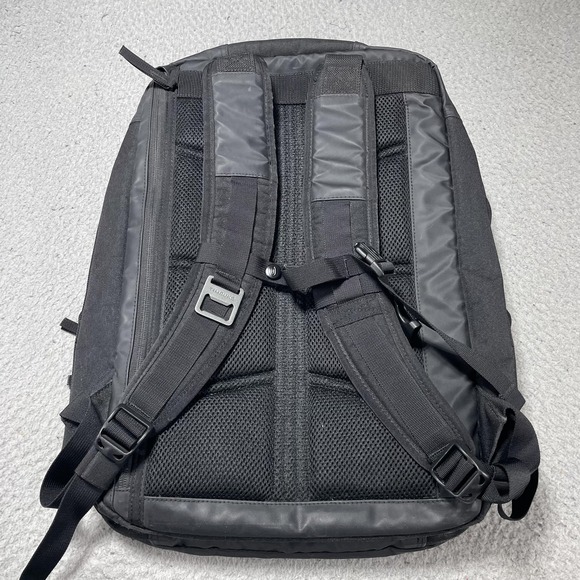 Timbuk2 Black 21" Travel Backpack Soft Case Clothing Compartment Men Laptop Bag - Picture 5 of 12